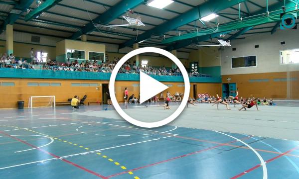 Les gimnastes selvatanes es corden les capes en un final de curs heroic